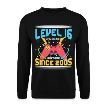 J’ai deux titres Brother et Gamer - Sweat-shirt Unisexe - noir - Devant - Alina (178cm) & Michal (187cm)