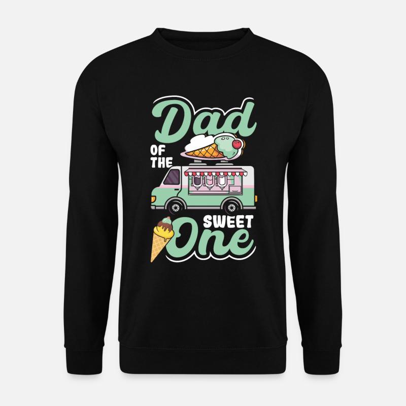 Papa Der Süßen - Unisex Pullover - Schwarz