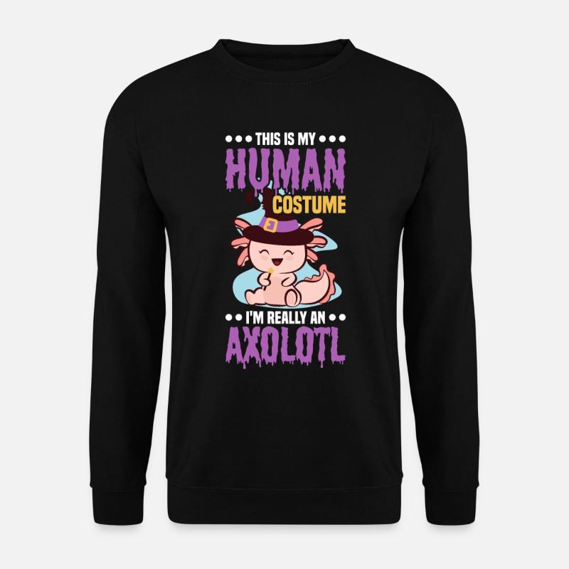 C’est mon costume humain, qui - Sweat-shirt Unisexe - noir