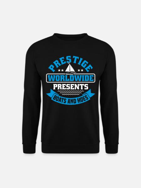 Prestige Worldwide presents boat - Unisex Sweatshirt - black