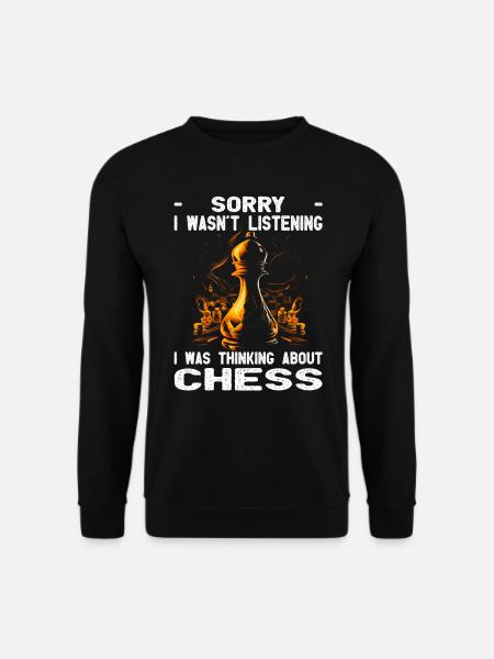 Chess Players - Unisex Sweatshirt - black