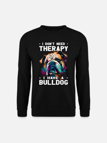 Bulldog - Dog Lovers - Dog Owners - Unisex Sweatshirt - black