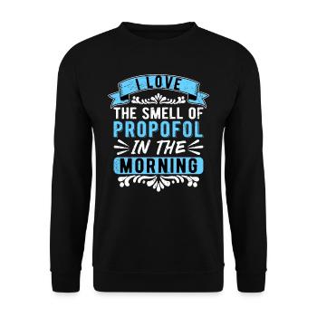 Anesthesiology Anesthesiologist Anesthesiologist - Unisex Sweatshirt - black - Front - Alina (178cm) & Michal (187cm)