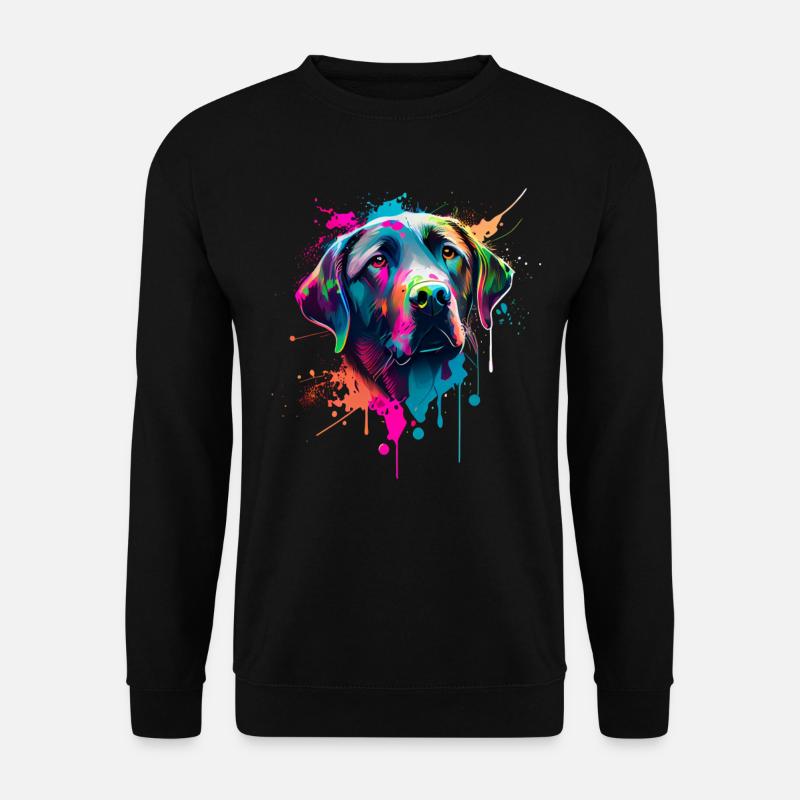 Labrador - Hundeliebhaber - Hundebesitzer - Unisex Pullover - Schwarz