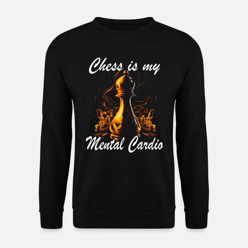 Échecs - Joueur d’échecs - Sweat-shirt Unisexe - noir