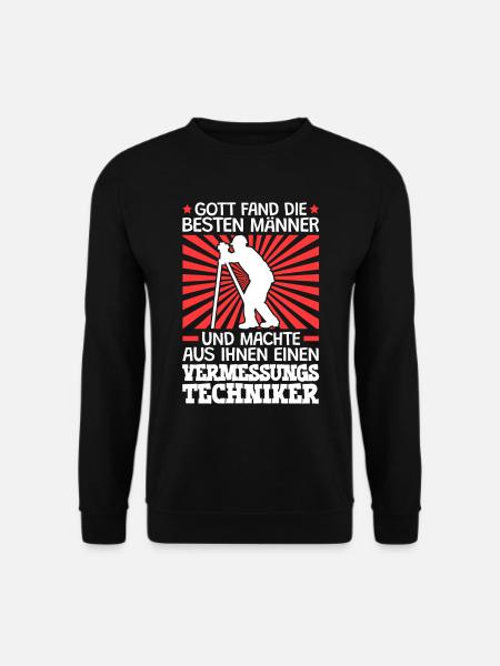 Die besten Vermessungstechniker Vermesser - Unisex Pullover - Schwarz