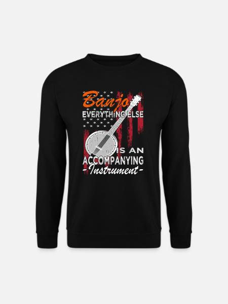 Banjo Guitar - Banjo Player - Sweat-shirt Unisexe - noir
