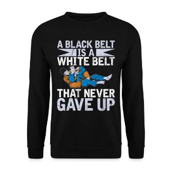 Jiu Jitsu Martial Arts Kung Fu & Karate Jiu Jitsu - Unisex Sweatshirt - black - Front - Alina (178cm) & Michal (187cm)