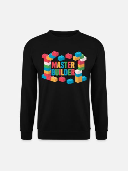 Funny Blocks Builder - Unisex Sweatshirt - black