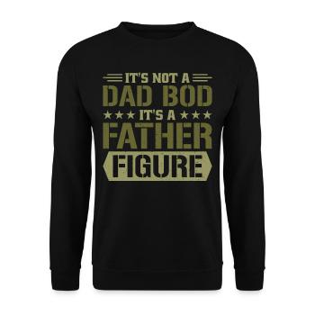 Papa 2023 - Sweat-shirt Unisexe - noir - Devant - Alina (178cm) & Michal (187cm)