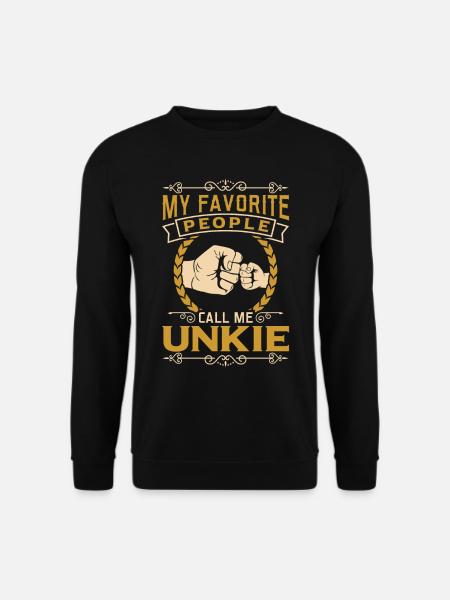 Gentlemen and Unkie - Unisex Sweatshirt - black
