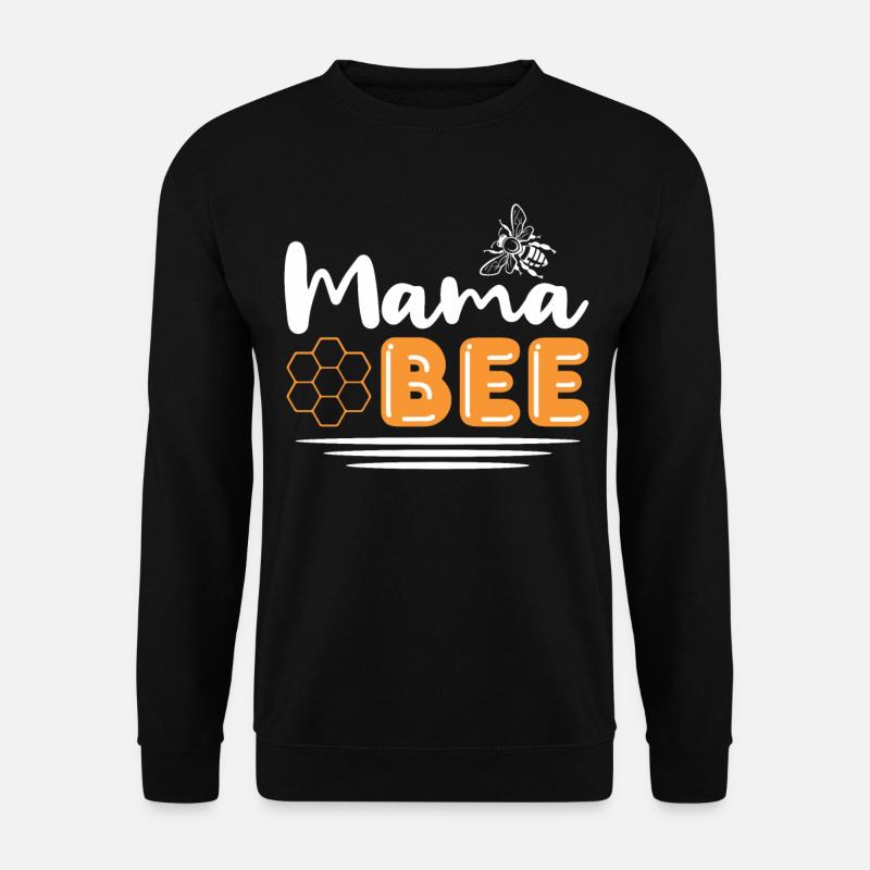 Mama Bee - Unisex Pullover - Schwarz