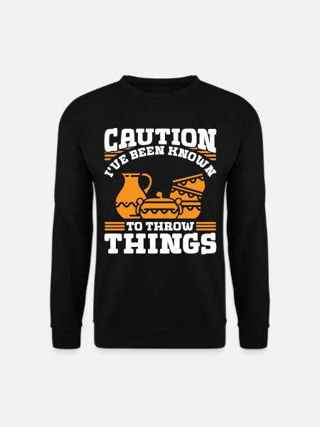 You can't buy Happiness but you can buy - Unisex Pullover - Schwarz