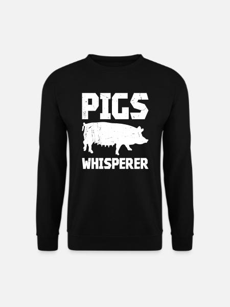 Pig Whisperer - Unisex Sweatshirt - black