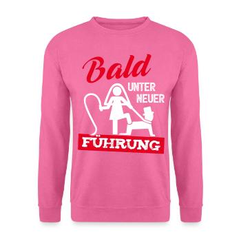 Junggesellenabschied T-Shirt Bräutigam JGA Männer - Unisex Pullover - Pink - Vorne