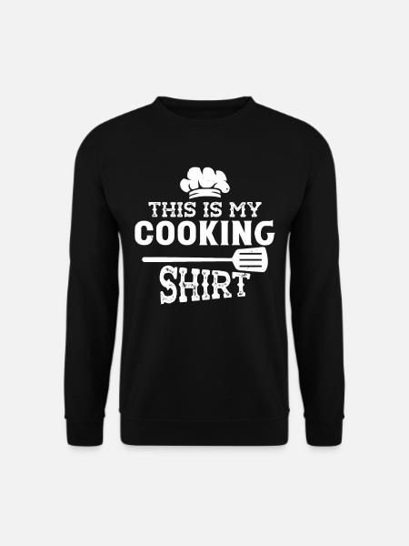 This is my Cooking - Unisex Sweatshirt - black