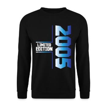 18th birthday of young girls, 2005, 18 - Unisex Sweatshirt - black - Front - Alina (178cm) & Michal (187cm)
