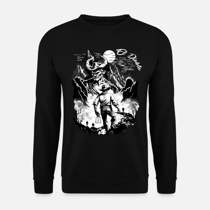 Teufelsberg Teufel Devil Berg - Unisex Sweatshirt - black