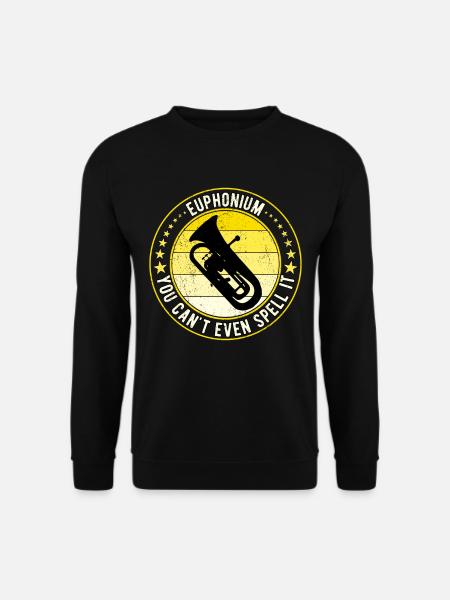 Euphonium Eufonium Euphonist - Unisex Sweatshirt - black