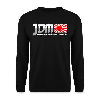 JDM Motorsport Auto Tuning Automobile - Sweat-shirt Unisexe - noir - Devant - Alina (178cm) & Michal (187cm)