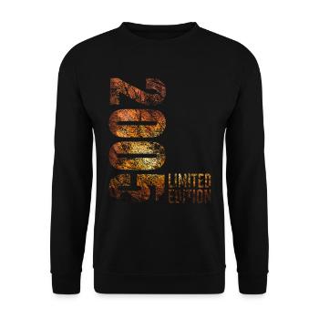 18th birthday of young girls, 2005, 18 - Unisex Sweatshirt - black - Front - Alina (178cm) & Michal (187cm)
