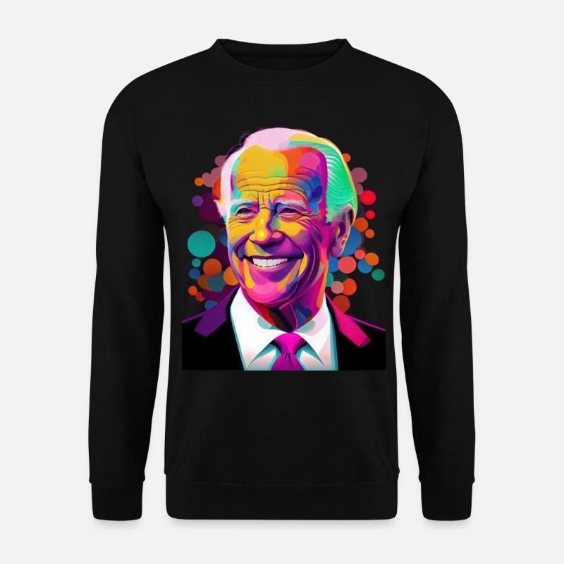Smiling President - Unisex Sweatshirt - black