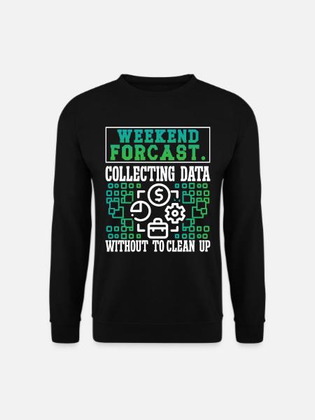 Collecting Data - Unisex Sweatshirt - black