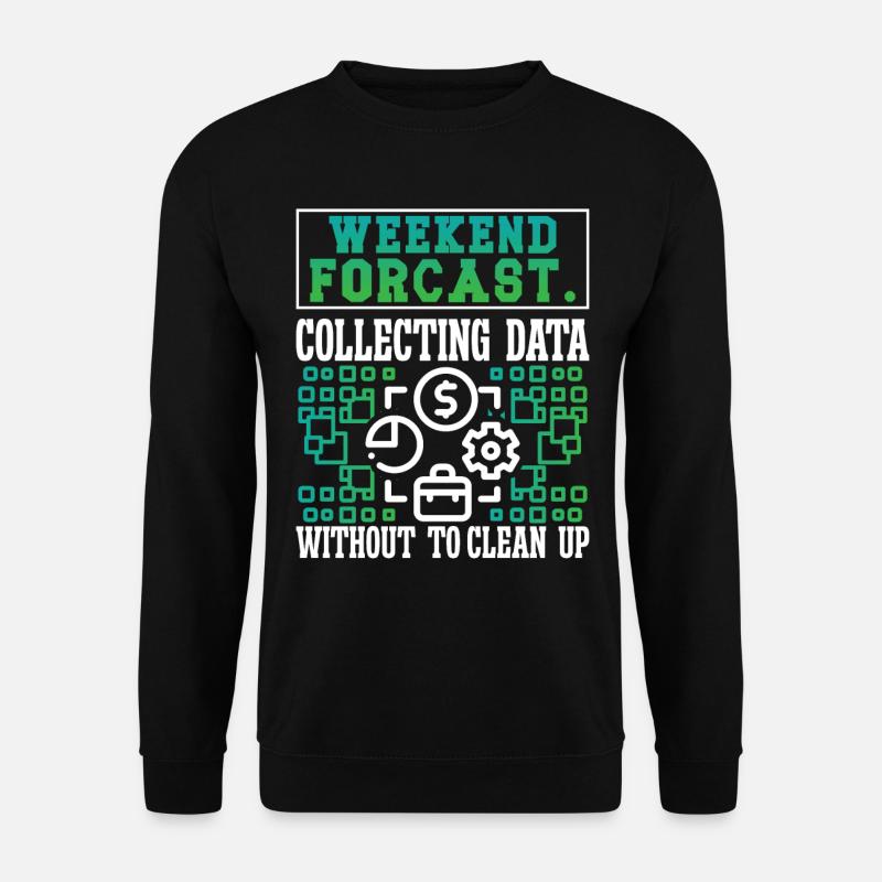 Collecte de données - Sweat-shirt Unisexe - noir