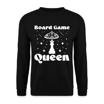 Board Game - Unisex Pullover - Schwarz - Vorne - Alina (178cm) & Michal (187cm)