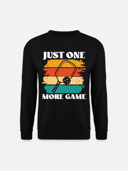 one Game Pickleball - Unisex Sweatshirt - black