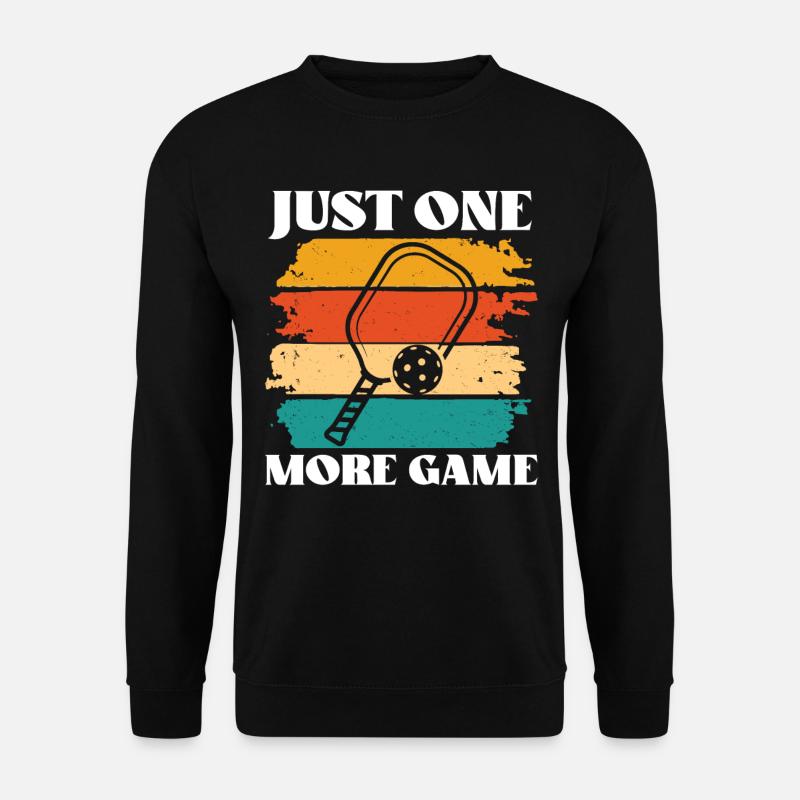 one Game Pickleball - Unisex Sweatshirt - black