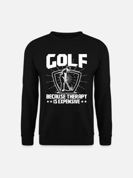 Perfect Golfing Design - Unisex Sweatshirt - black