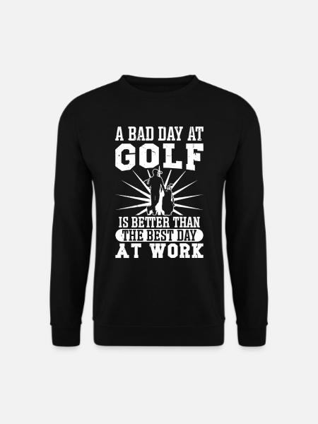 Perfect Golfing Design - Unisex Sweatshirt - black
