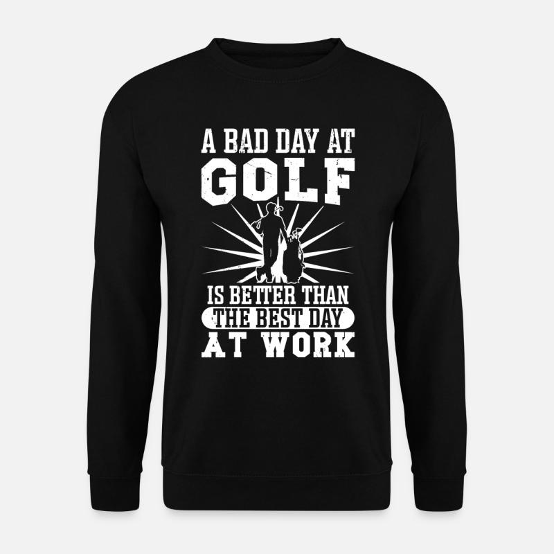 Perfect Golfing Design - Unisex Sweatshirt - black
