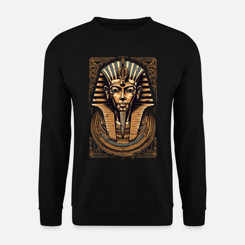 Pharaon Egypte Death Mask Cadeau - Sweat-shirt Unisexe - noir