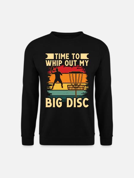 Conception du lecteur Big Disc - Sweat-shirt Unisexe - noir