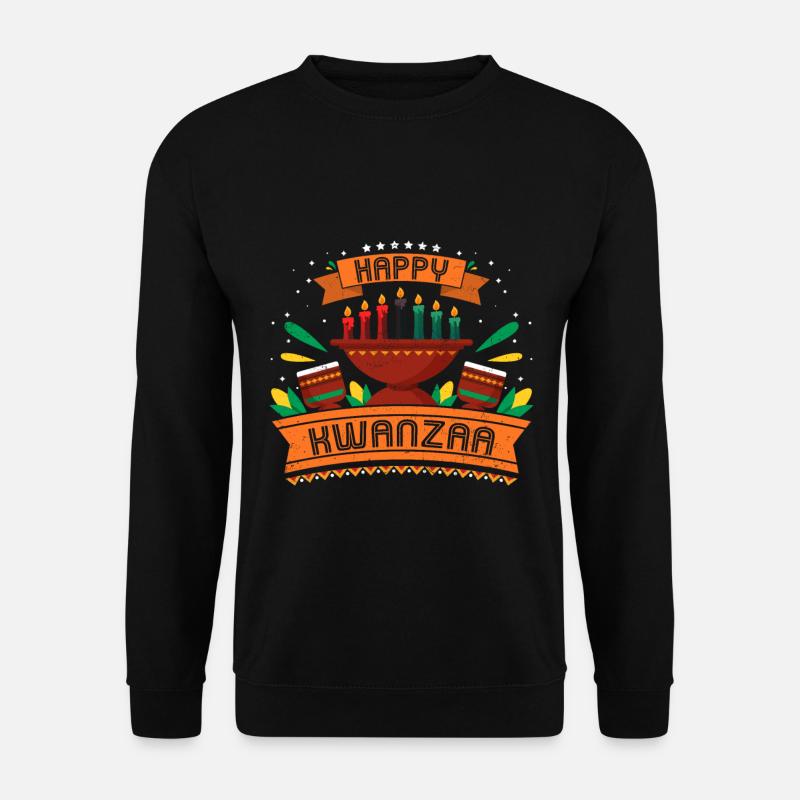 Kwanzaa history Month - Unisex Pullover - Schwarz