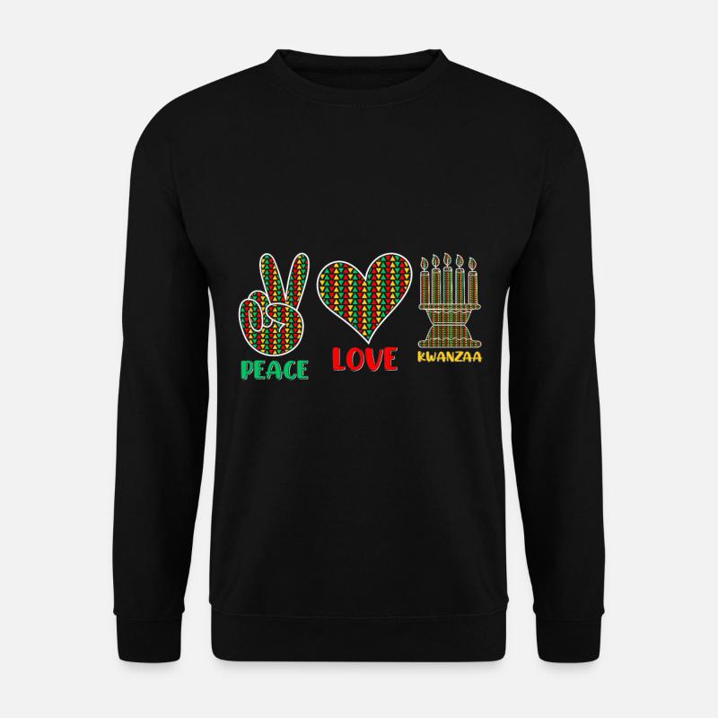Kwanzaa history Month - Unisex Pullover - Schwarz