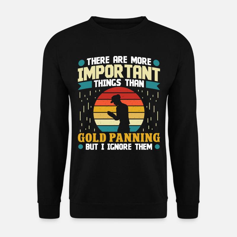 Goldmining - Unisex Pullover - Schwarz