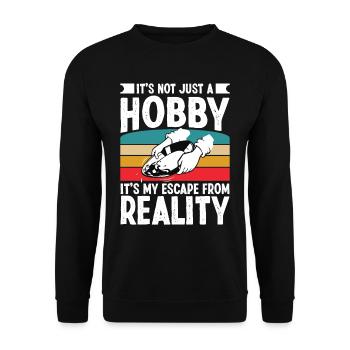 Goldmining Men Women - Unisex Pullover - Schwarz - Vorne - Alina (178cm) & Michal (187cm)
