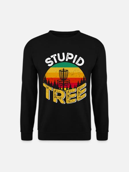 Funny Disc Golfer - Unisex Sweatshirt - black