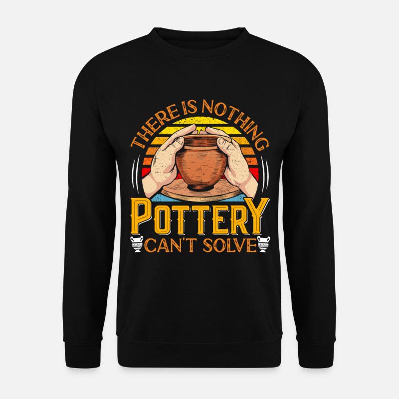 Pottery and Ceramic - Unisex Sweatshirt - black