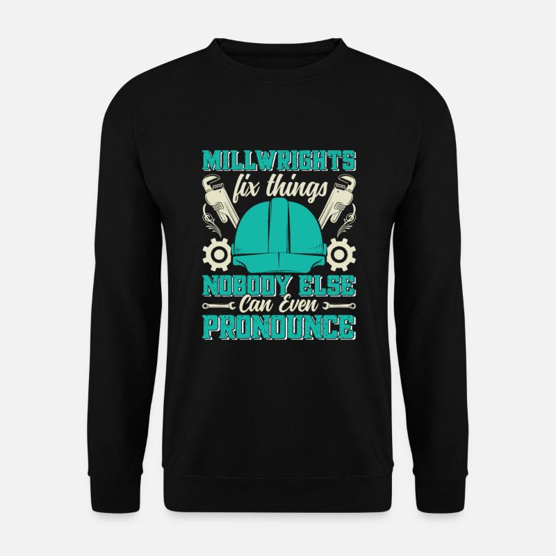Millwrights Specific Tools - Unisex Pullover - Schwarz