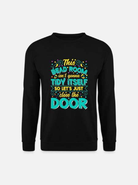 Beading Designs for Beader - Unisex Sweatshirt - black