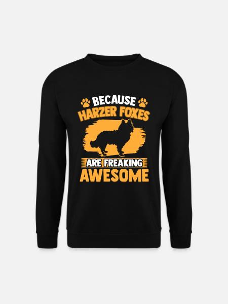 Harzer Fuchs ist fantastisch Hütefuchs - Unisex Pullover - Schwarz
