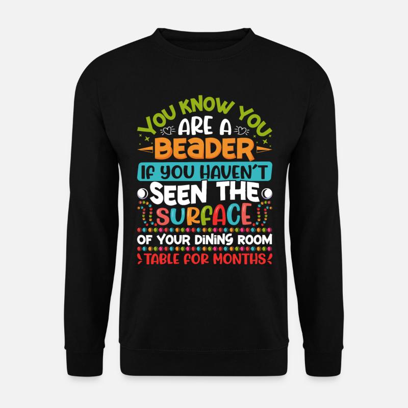 Beading Designs for Beader - Unisex Pullover - Schwarz