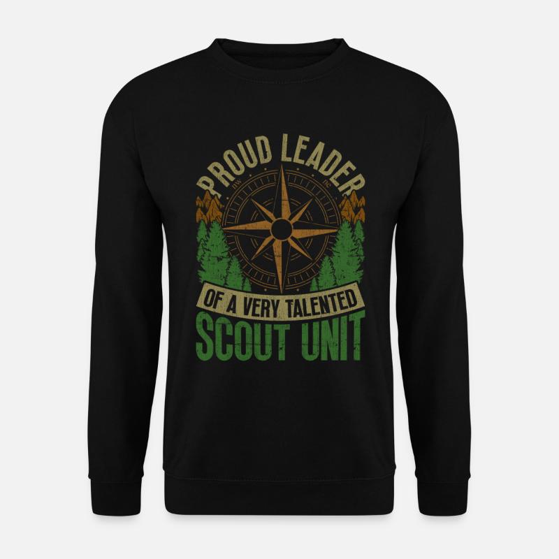 Scout Guide Scout Group - Unisex Sweatshirt - black