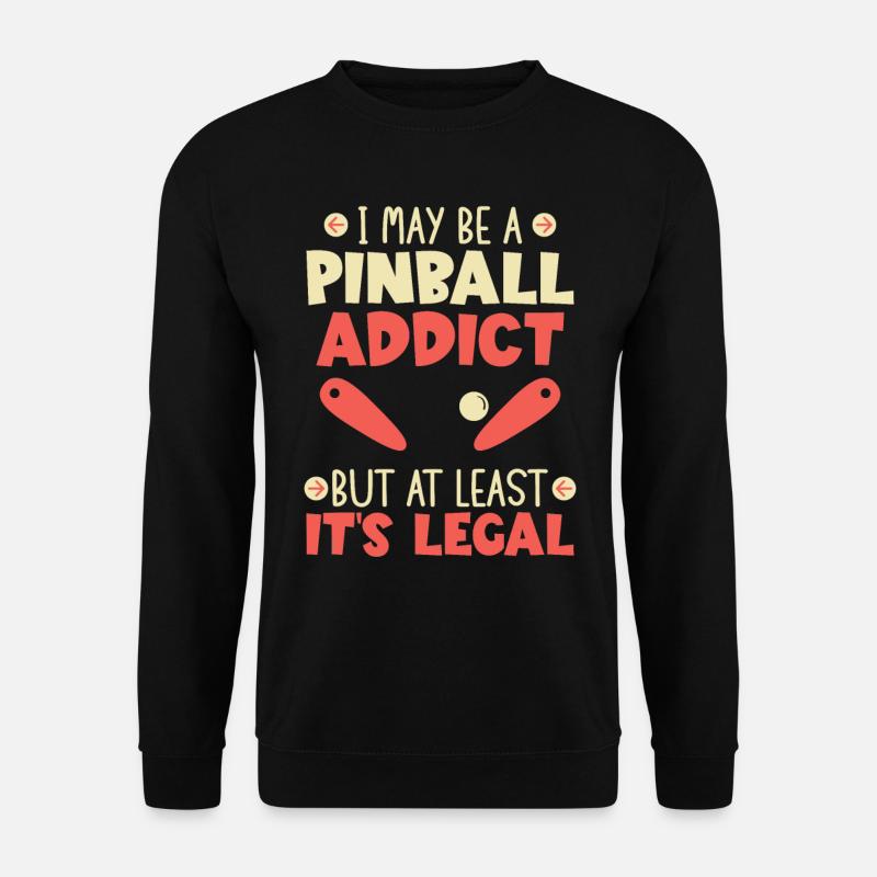 Funny Pinball - Unisex Sweatshirt - black