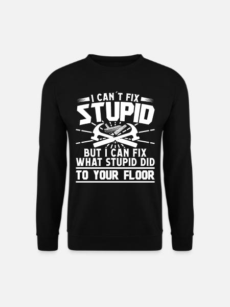 Floor installation - Unisex Sweatshirt - black