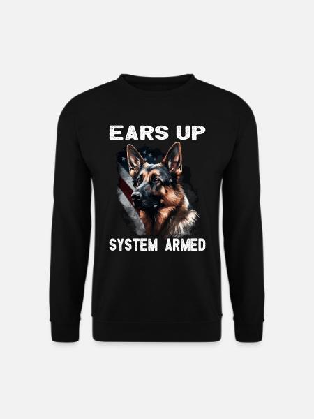 German Shepherd - German Shepherd Dog Owner - Unisex Sweatshirt - black